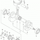 DR,Z400SM Коленвал