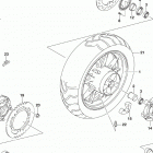 DL1000A,XA Rear wheel (dl1000al9 e33)