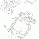 GSX,S750 Держатель обтекателя