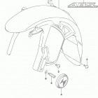 DL1000A,XA Front fender (dl1000al9 e03)