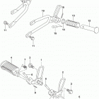 RV200 Подножки