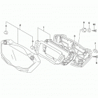 SV650,A,XA Speedometer (sv650l9 e33)
