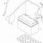 GSX,S750 Battery (gsx-s750zl9 e33)