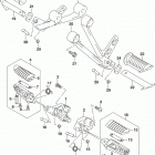 DL1000A,XA Подножки