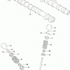 GSX,S1000A YA AZ Распределительный вал  /  клапана