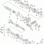 DL650A,XA Трансмиссия