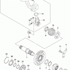 RM,Z450 Кик стартер