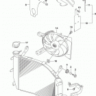 GSX,S1000FA Радиатор