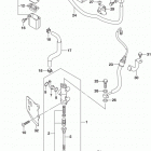 DL1000A XA Задний торм цилиндр