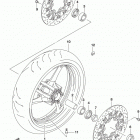 GSX,R600 Переднее колесо