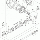 VL1500 Propeller shaft  /  final drive gear (vl1500btl8 e...
