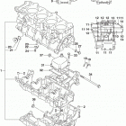 GSX,S750 Картер двигателя