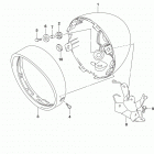 VL1500 Headlamp housing (vl1500tl8 e03)