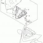 GSX,S750 Meter visor set (optional)