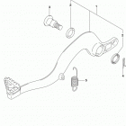 RMX450Z Педаль тормоза