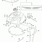 GSX,R750 Fuel tank (gsx-r750l8 e28)