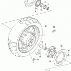 DL1000A XA Rear wheel (dl1000al8 e03)