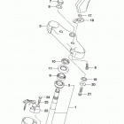 VZR1800 Steering stem (vzr1800bzl8 e28)