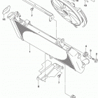 GSX,S750 Radiator (gsx-s750zl8 e03)