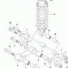 GSX,S1000FA Rear cushion lever (gsx-s1000fal8 e28)