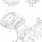 VL1500 Crankcase cover (vl1500bl8 e33)