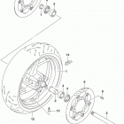 GSX,S1000 Front wheel (gsx-s1000azl8 e33)