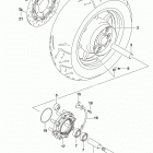 VL1500 Rear wheel (vl1500bl8 e03)