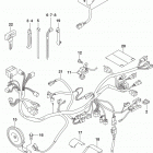DR,Z400SM Wiring harness (dr-z400sml8 e03)