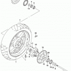 GSX250R Переднее колесо