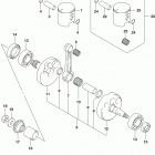 RM85 Коленвал