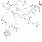 VL1500 Rear swingingarm