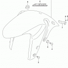 GSX,S1000 Front fender (gsx-s1000al8 e33)