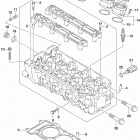 GSX,S750 Головка цилиндров