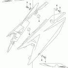 RM,Z450 Обтекатель рамы