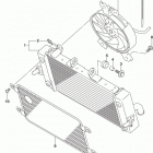 GSX250R Радиатор