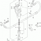 RM,Z450 Задний торм цилиндр