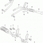 RV200 Подножки