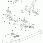 DR,Z400SM Подножка