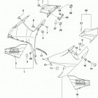 GSX,R600 Side cowling (bne)