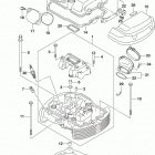 VL1500 Cylinder head (front) (vl1500tl8 e03)