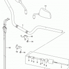 DL1000A XA Handlebar (dl1000xal8 e03)
