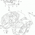 DR,Z125,L Картер двигателя