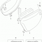 TU250X Обтекатель рамы