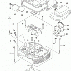 VL1500 Cylinder head (front) (vl1500tl8 e28)