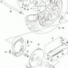 VL800 Rear wheel (vl800tl8 e03)