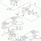 VL1500 Footrest (vl1500bl8 e28)