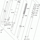 GSX,S750 Front fork damper (gsx-s750zl8 e33)
