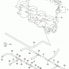 GSX,S1000 Throttle body hose  /  joint (gsx-s1000zl8 e33)