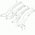 VL1500 Rear frame (vl1500btl8 e28)