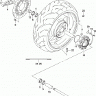 VZR1800 Rear wheel (vzr1800bzl8 e28)